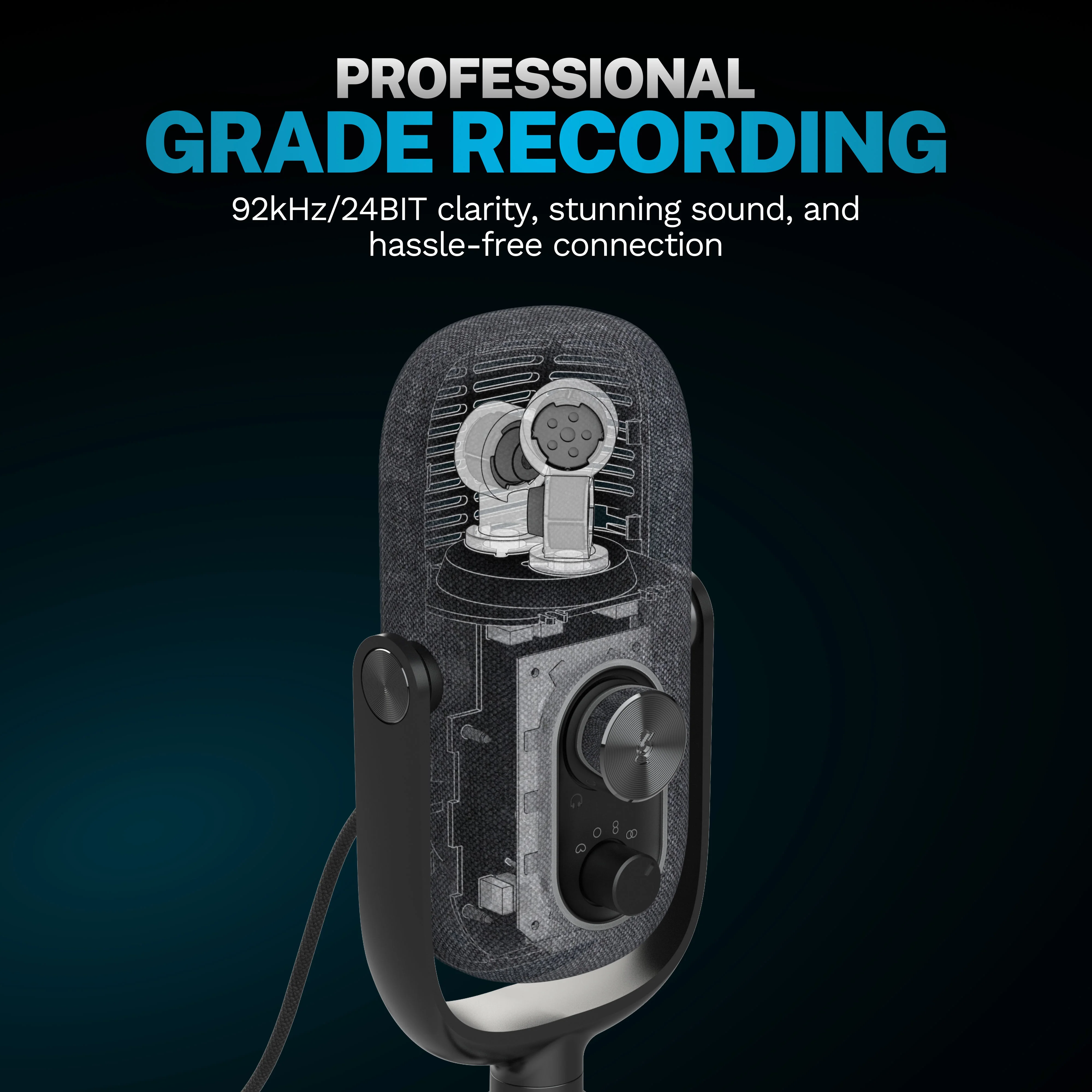 Epic Talk USB Microphone Black - Image 22
